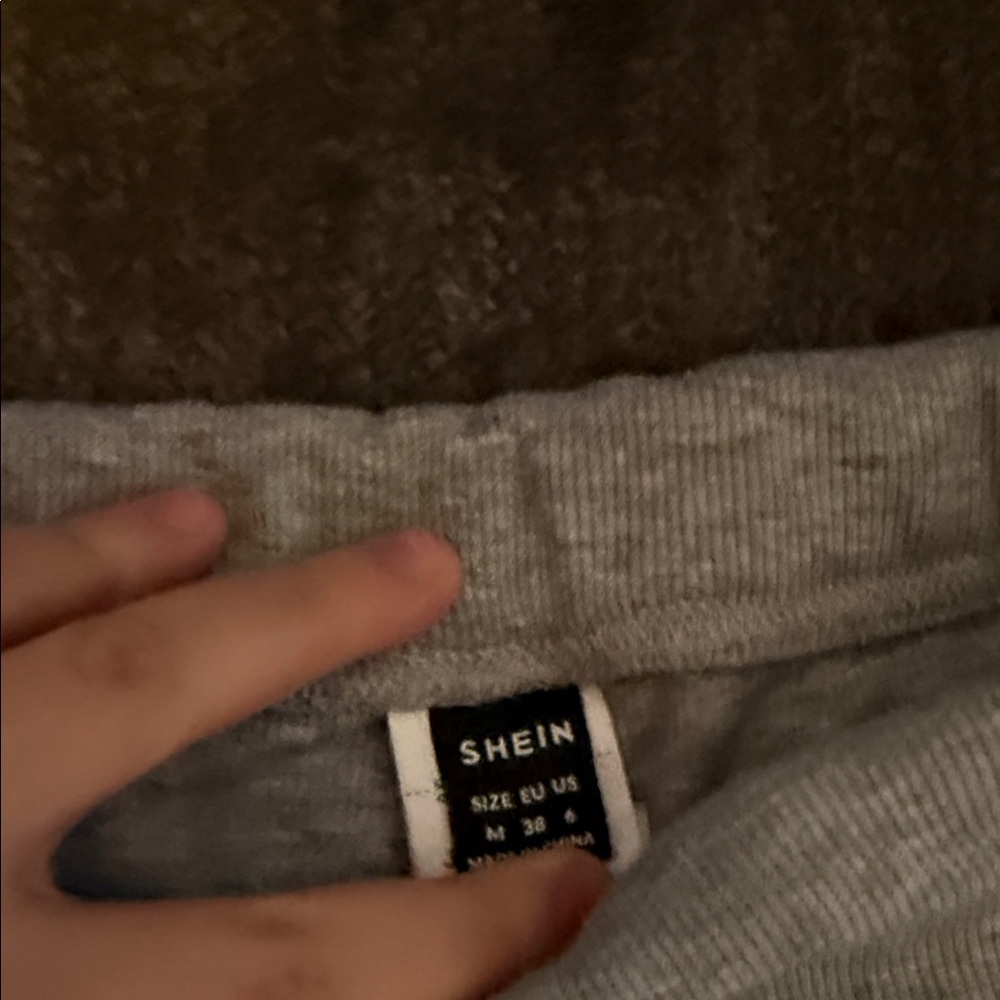 SHEIN Light Gray Lounge Pants